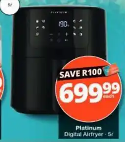 Checkers Platinum Digital Airfryer offer