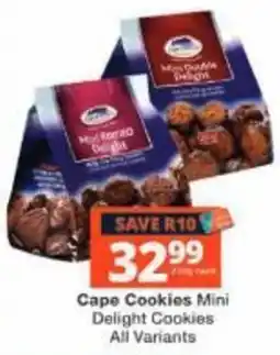 Checkers Cape Cookies Mini Delight Cookies offer