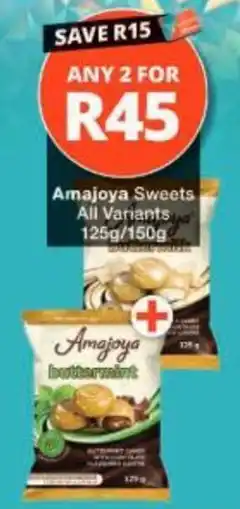 Checkers Amajoya Sweets offer