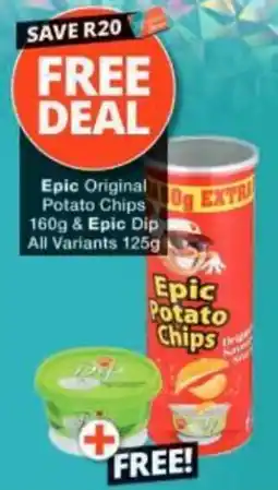 Checkers Epic Potato Chips offer