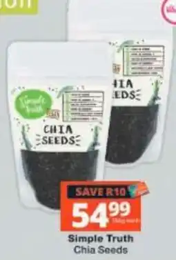Checkers Simple Truth Chia Seeds offer