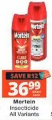 Checkers Mortein Insecticide offer