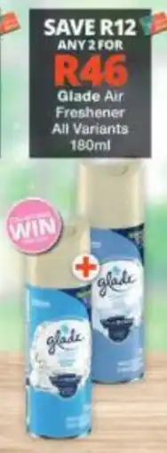 Checkers Glade Air Freshener offer