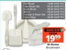 Checkers M-Home Brushware offer