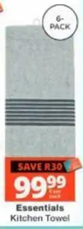 Checkers Essentials Kitchen Towel offer