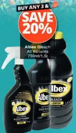 Checkers Albex Bleach offer