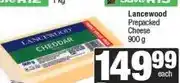 Spar Lancewood Prepacked Cheese 900 g offer