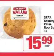 Spar SPAR Country Value Rock Bun 1s offer
