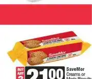 Spar SaveMor Creams or Marie Biscuits 150 g (Buy any 3) offer