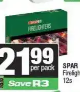 Spar SPAR Firelighters 12s offer