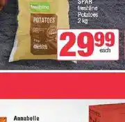 Spar SPAR freshline Potatoes 2 kg offer