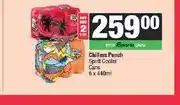 Spar Chillers Punch Spirit Cooler Cans 6 x 440ml (Buy any 2) offer