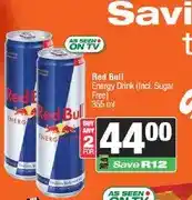 Spar Red Bull Energy Drink (Incl. Sugar Free) 355 ml - Buy Any 2 offer