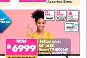 Game Hisense 58 QLED Smart TV (58Q6Q) offer