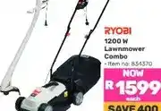 Game Ryobi 1200 W Lawnmower Combo offer
