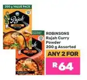 Game Robinsons Rajah Curry Powder 200 g Assorted (Any 2 for) offer