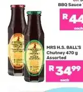 Game Mrs H.S. Ball's Chutney 470 g Assorted offer