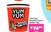 Game Yum Yum Smooth Peanut Butter 1 kg offer
