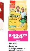 Game Nestlé Nespray Fortigrow Dairy Powder 850 g offer