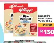 Game Kellogg's Rice Krispies Vanilla 500 g (2 for) offer