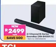 Game 2.1 Channel B-Series Soundbar (HW-B450F/X) offer
