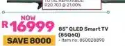 Game 85 QLED Smart TV (85Q6Q) offer