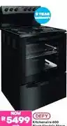 Game Kitchenaire 600 Black Electric Stove (DSS694) offer