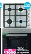 Game 4-Burner Gas Hob and Electric Oven (DCB843E) offer