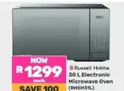 Game 30 L Electronic Microwave Oven (RHEM31L) offer