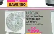 Game 30 cm Box Fan (KYT30-TX6) (LT-30D01) offer