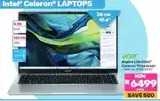 Game Aspire Lite Intel Celeron Processor Laptop 15.6 8GB RAM 128GB SSD offer