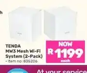Game TENDA MW3 Mesh Wi-Fi System (2-Pack) offer