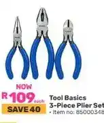 Game Tool Basics 3-Piece Plier Set offer