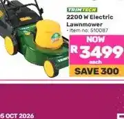 Game 2200 W Electric Lawnmower offer