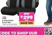 Game 6-Piece Seat Cover Set offer