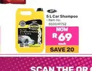 Game 5 L Car Shampoo offer