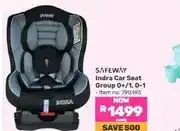 Game Safeway Indra Car Seat Group 0+/1, 0-1 offer