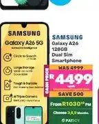 Game Samsung Galaxy A26 5G 128GB Dual Sim Smartphone offer