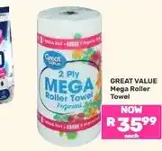 Game Great Value Mega Roller Towel offer