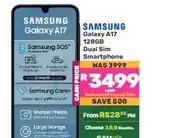 Game Samsung Galaxy A17 128GB Dual Sim Smartphone offer