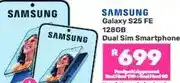 Game Samsung Galaxy S25 FE 128GB Dual Sim Smartphone - Per month offer