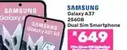Game Samsung Galaxy A37 256GB Dual Sim Smartphone - per month offer
