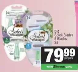 Spar Bic Soleil Blades offer
