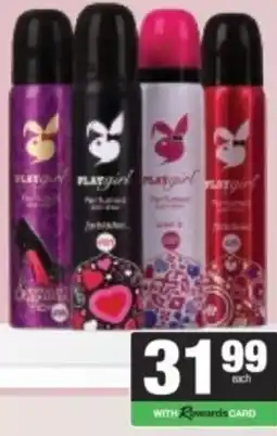 Spar Playgirl Deodorant Assorted offer