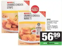 Spar SPAR Crumbed Chicken Strips offer
