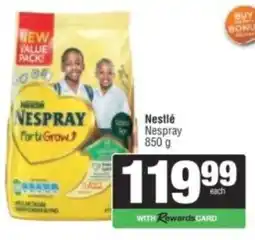 Spar Nestlé Nespray FortiGrow offer