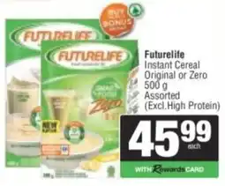 Spar Futurelife Instant Cereal Assorted offer