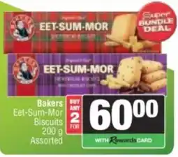 Spar Bakers Eet-Sum-Mor Biscuits Assorted offer