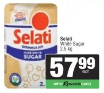 Selati White Sugar