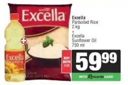 Spar Excella Parboiled Rice + Excella Sunflower Oil offer